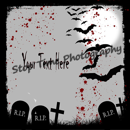 Bat-Tombstones-Splatter-Template