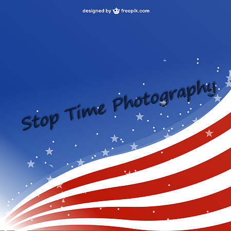 wavin USA flag