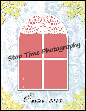 Damask-Window-Frame